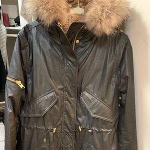 Sam fur hooded parka